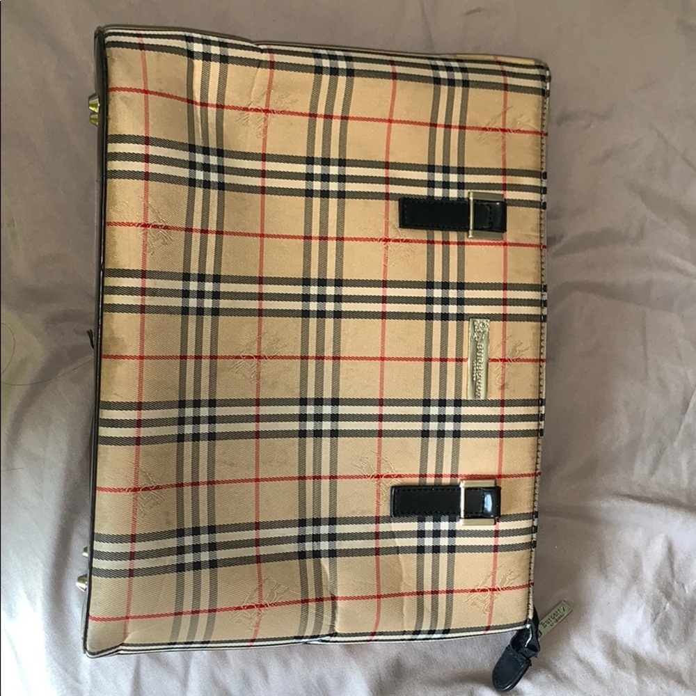 Burberry large clutch